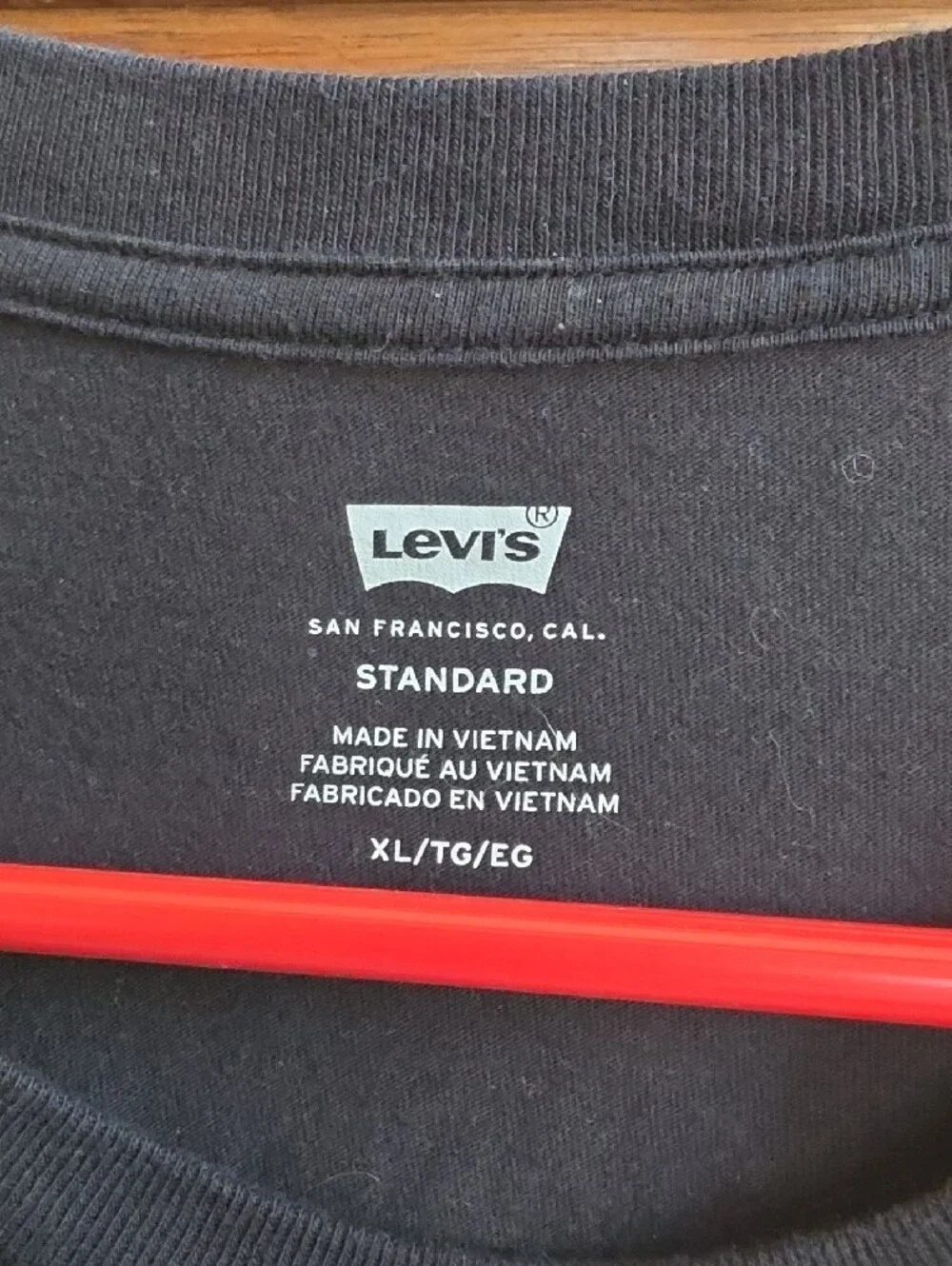 Levi's Black Short-Sleeve T-Shirt With Saddleman / Western Graphic  Print
